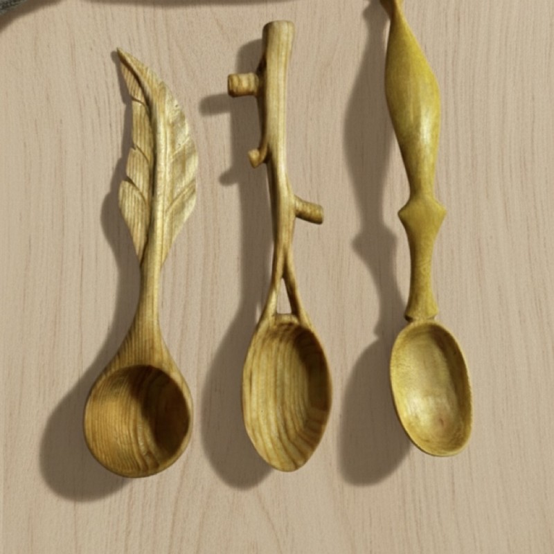 Üçlü Kaşık Seti